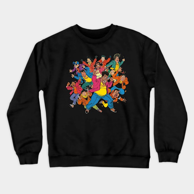 Fat Albert Streaming Availability Crewneck Sweatshirt by Kisos Thass